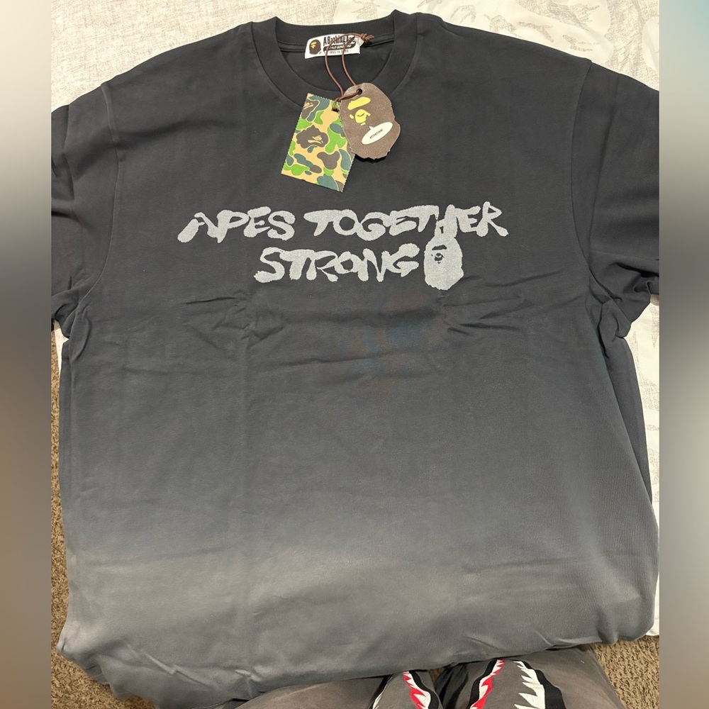 Bape oversized Gradient Tshirt